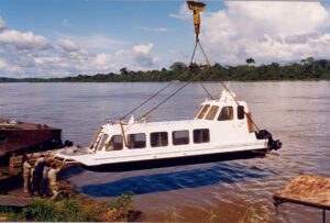 Amazon River Survey Boat
