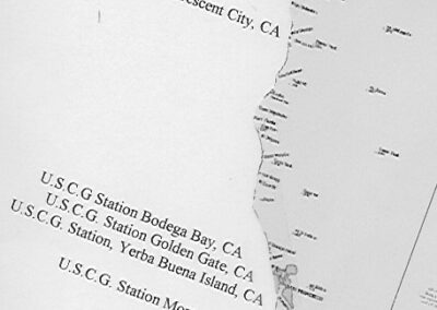 Location of USCG Stations Surveyed by SSI