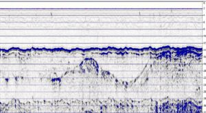 Subbottom profile of San Luis Rey River’s buried paleochannel